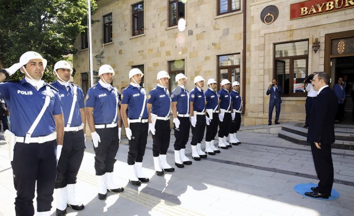 Bayburt Valisi Cüneyt Epcim, göreve başladı