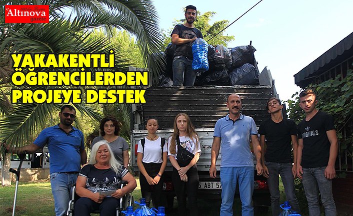 Öğrencilerden "Sıfır Atık" Projesi'ne destek