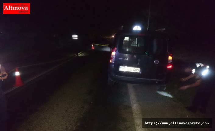 Bafra'da Trafik Kazası:1 Ölü