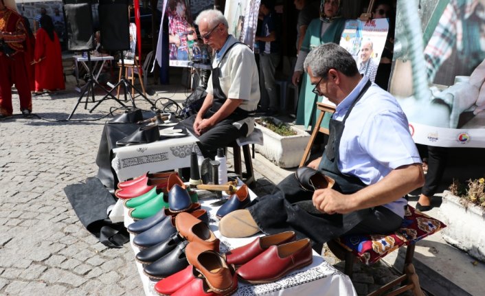 Kaybolmaya yüz tutan meslekler Safranbolu'da canlandırıldı