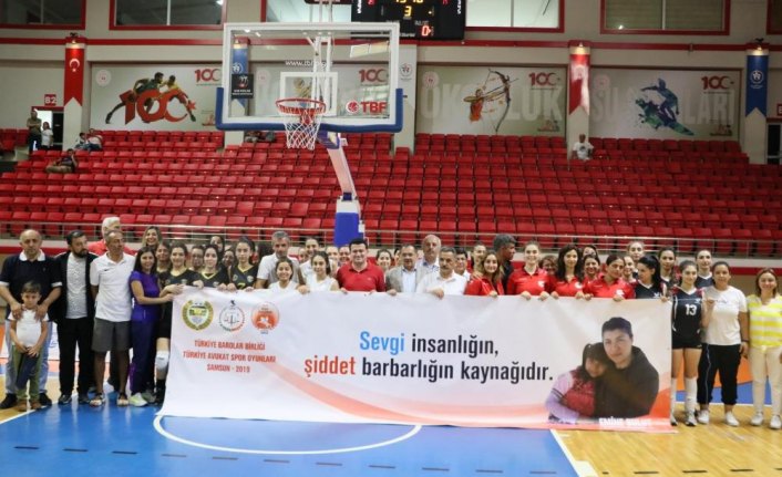 Samsun'da düzenlenen Türkiye Avukat Spor Oyunları sona erdi