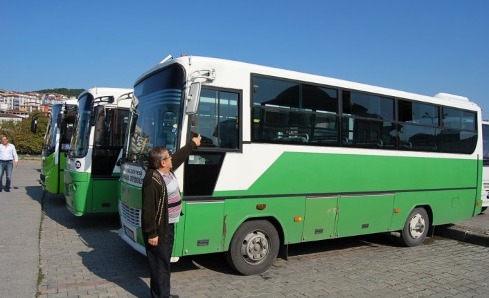 Alaplı'da halk otobüslerinden hırsızlık