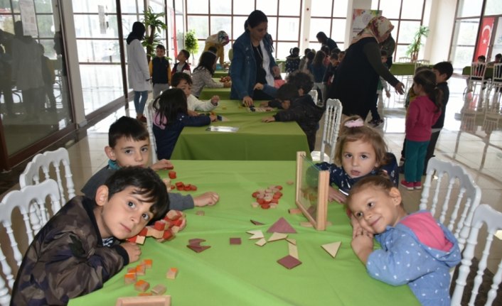 Boyabat Belediyesinden zeka ve akıl oyunları sergisi