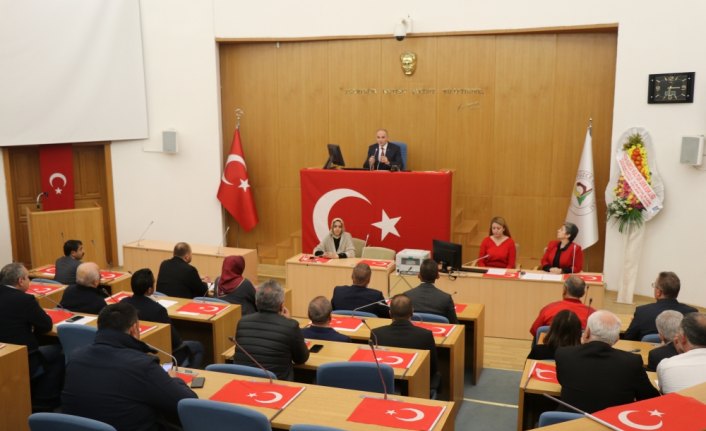 Düzce Belediye Meclisi'nden Barış Pınarı Harekatı'na destek