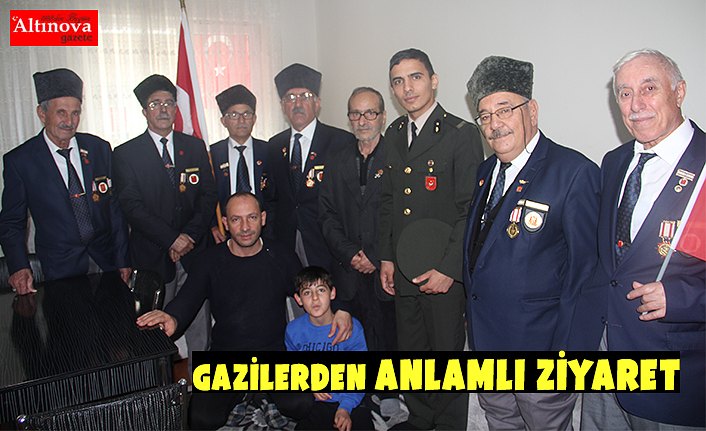 GAZİLERDEN ANLAMLI ZİYARET