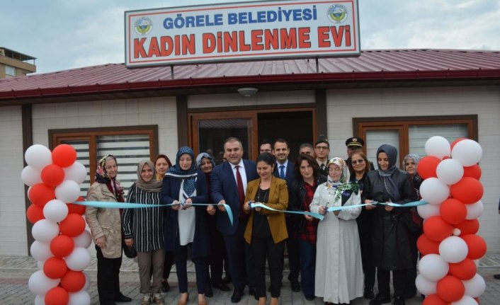 Görele'de kadın dinlenme evi hizmete girdi