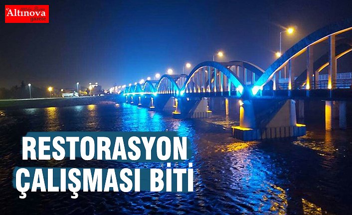 Restorasyon çalışması bitti