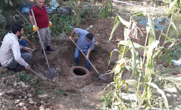 Tarihi eserleri yağmur suyu ortaya çıkardı