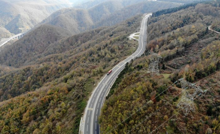 Bolu Dağı'nda renk cümbüşü