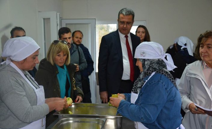 Perşembe'de kadınlar için taflan tesisi kuruldu