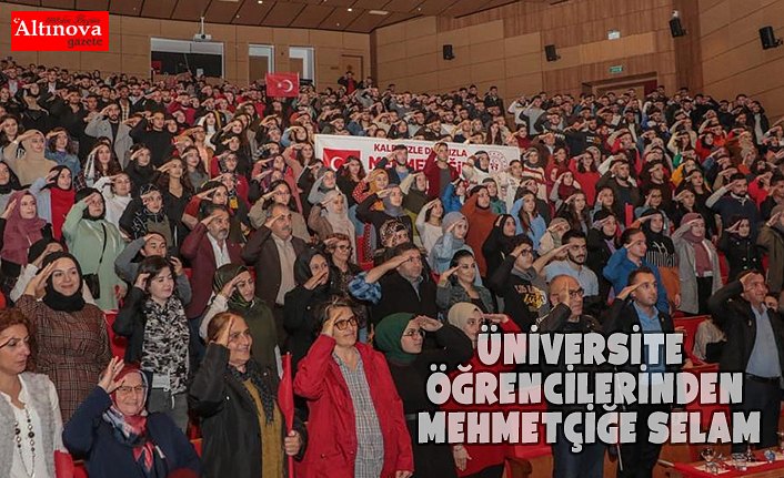 Üniversite öğrencilerinden Mehmetçiğe selam