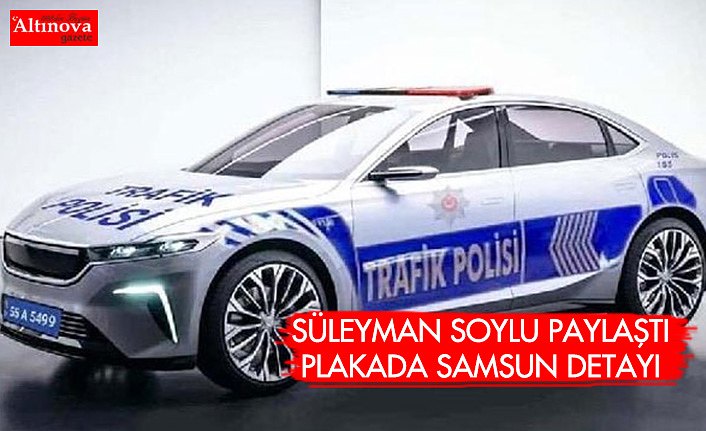 Bakan Süleyman Soylu'dan 'yerli otomobil' paylaşımı