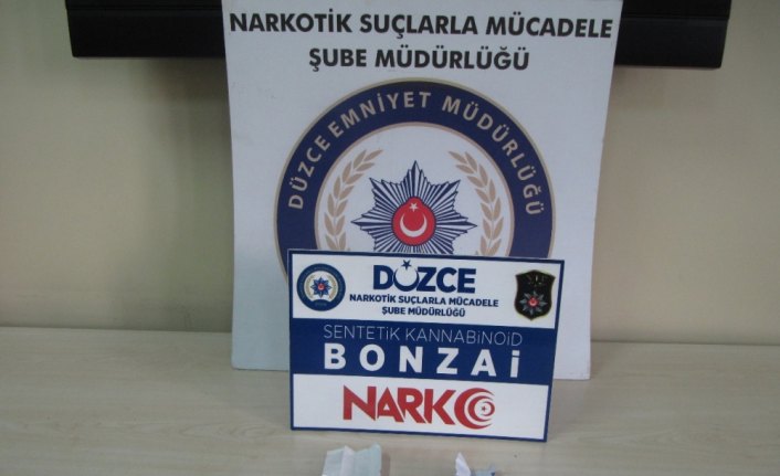 Düzce'deki uyuşturucu operasyonunda 2 kişi tutuklandı