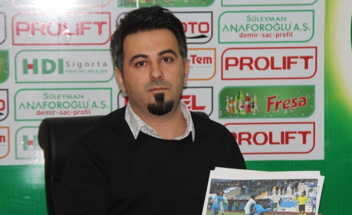 Giresunspor'dan hakeme tepki