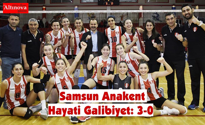 Samsun Anakent Hayati Galibiyet: 3-0 