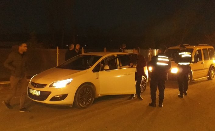 Yeniçağa'da jandarmadan yol ve asayiş uygulaması