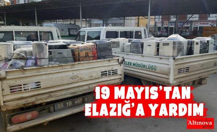 19 Mayıs’tan Elazığ’a Yardım