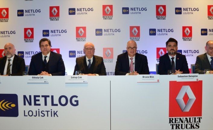 Renault Trucks yılın ilk büyük teslimatını Netlog Lojistik'e yaptı