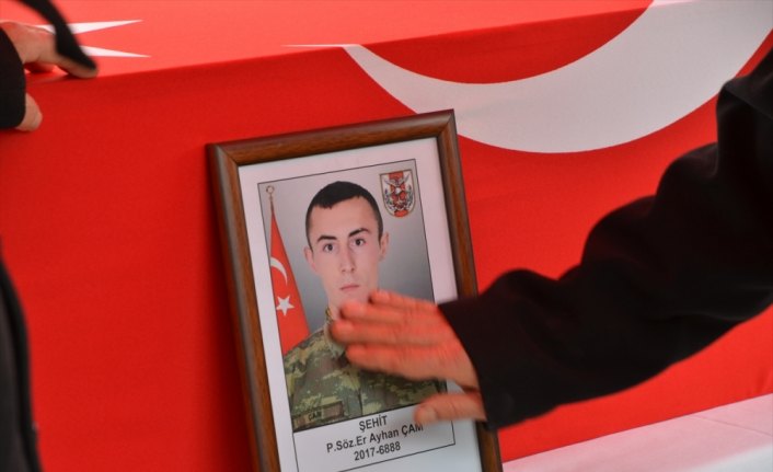 Şehit Ayhan Çam, Çorum'da son yolculuğuna uğurlandı