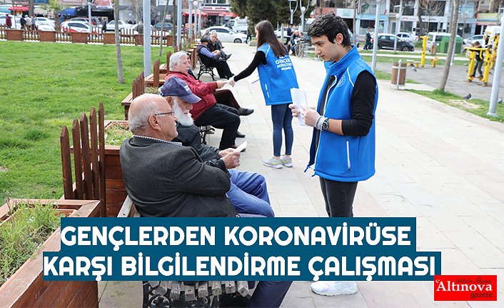 GENÇLERDEN KORONAVİRÜSE KARŞI BİLGİLENDİRME ÇALIŞMASI