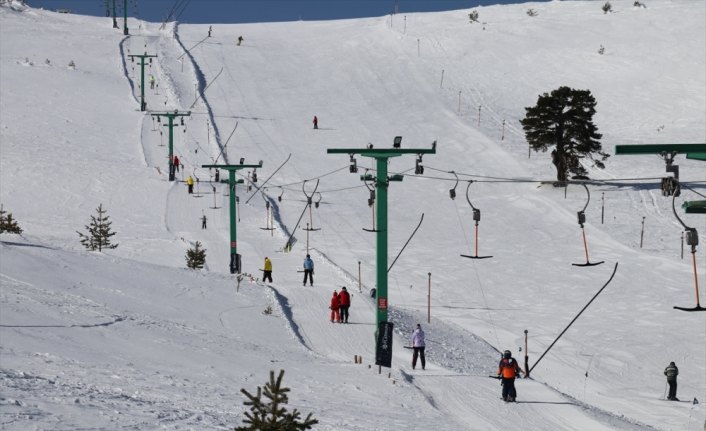 Kartalkaya'da sezon nisana kadar sürecek