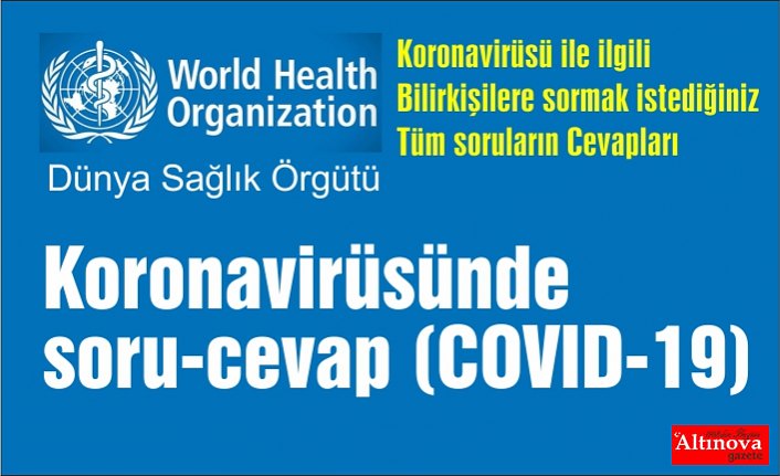 Koronavirüsünde soru-cevap (COVID-19)