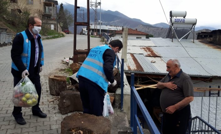 Artvin'de Vefa Sosyal Destek Grubunun çalışmaları