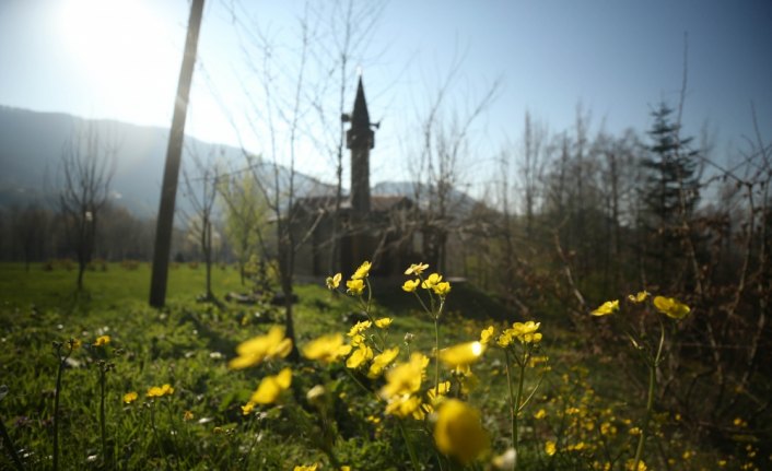 Batı Karadeniz yaylalarında iki mevsim bir arada yaşanıyor