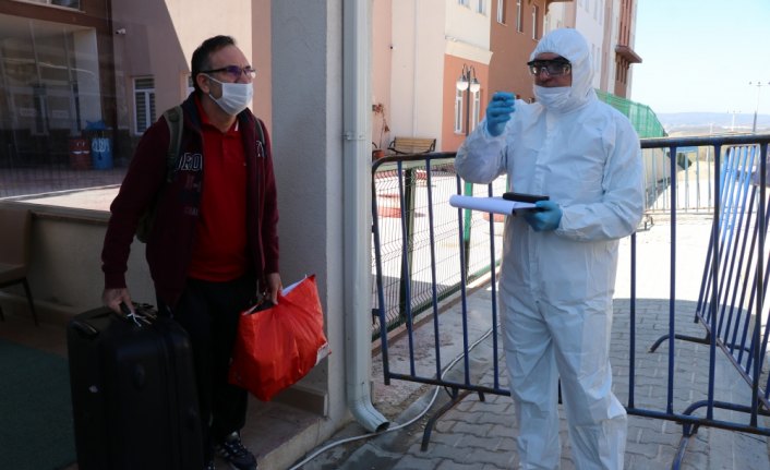 Bolu'da karantina süresi dolan 149 kişi evlerine gönderildi