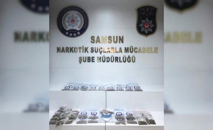 Samsun'da uyuşturucu operasyonunda 4 kişi yakalandı