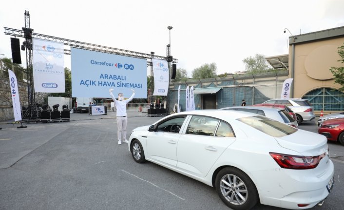 CarrefourSA'nın açık hava sinemasında 