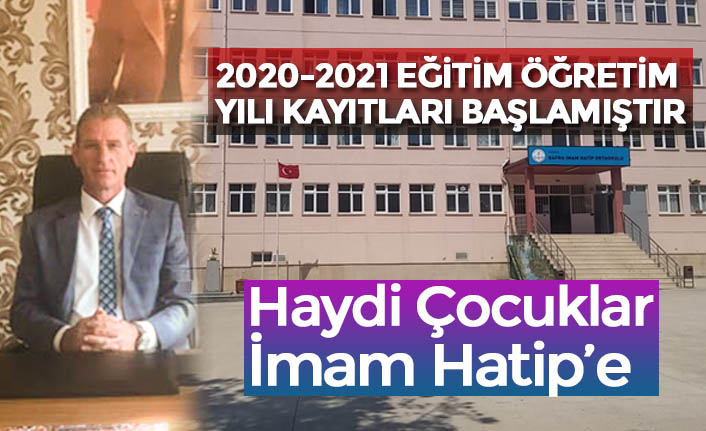 2020-2021 EĞİTİM ÖĞRETİM YILI KAYITLARIMIZ BAŞLAMIŞTIR