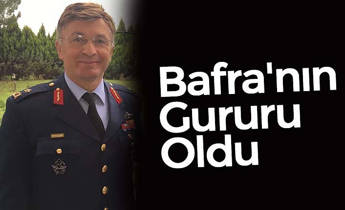 Bafra'nın Gururu Oldu