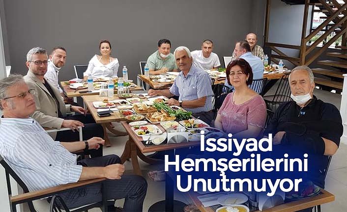 İssiyad Hemşerilerini Unutmuyor