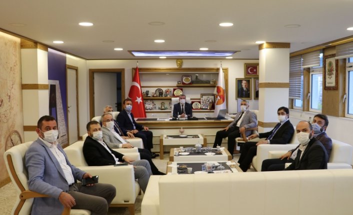 AK Parti Samsun İl Başkanı Aksu'dan Havza'ya ziyaret