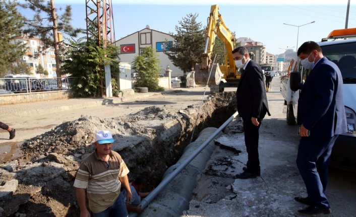 Tokat'ta altyapı çalışmaları