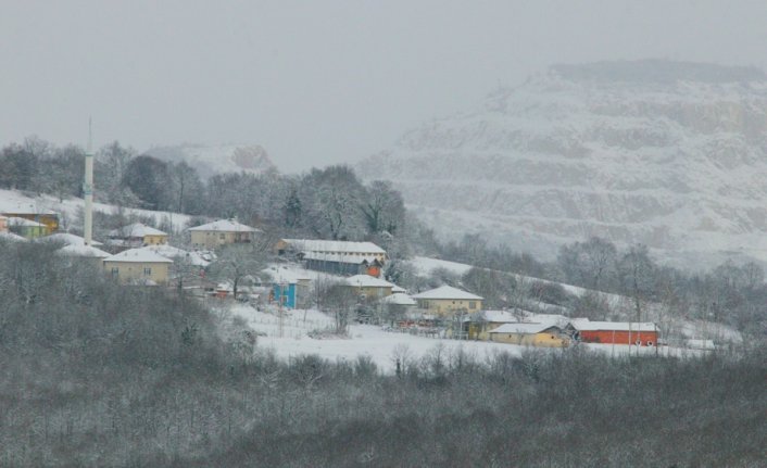 Samsun ve çevre illerde kar yağışı