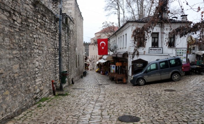 Safranbolu'da yarıyıl tatili sessiz geçiyor