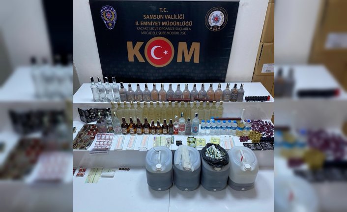 Samsun'da kaçakçılıkla mücadele kapsamında bir şüpheli yakalandı