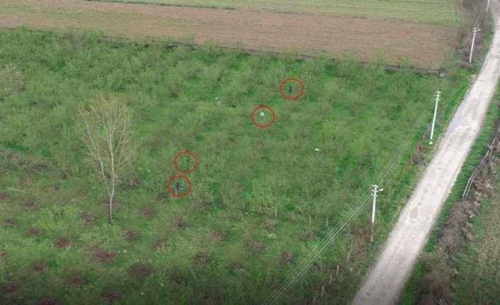 Düzce'de havayı kirletenler drone ile tespit ediliyor