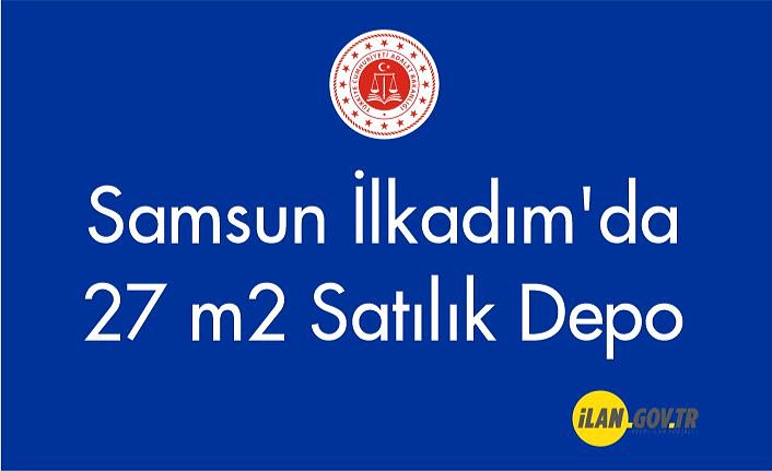 Samsun İlkadım'da 27 m2 depo Satılık