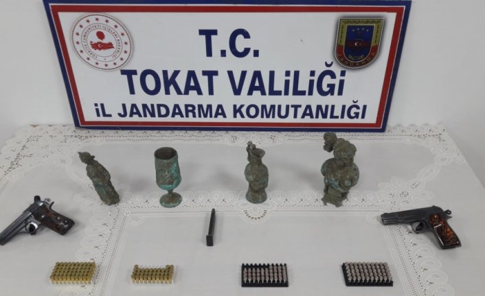 Tokat'ta tarihi eser kaçakçılığı operasyonunda iki kişi yakalandı