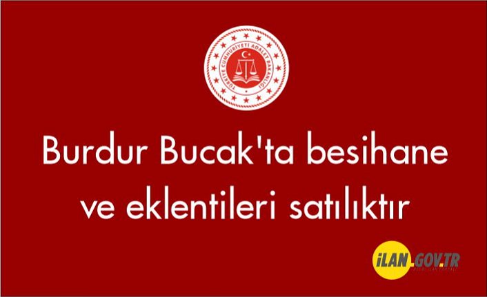 Burdur Bucak'ta besihane ve eklentileri satılıktır