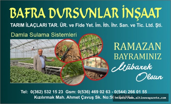 Dursunlar Tarım'dan Bayram Mesajı