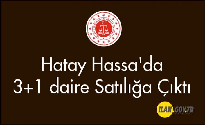 Hatay Hassa'da 3+1 daire Satılığa Çıktı