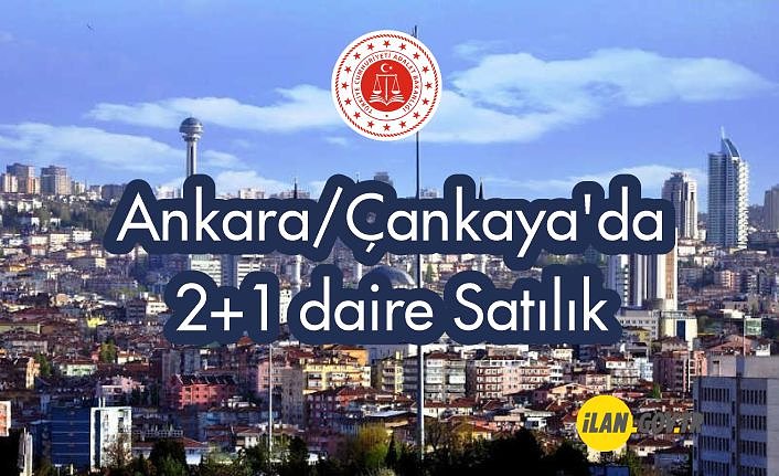 Ankara/Çankaya'da 2+1 daire Satılık