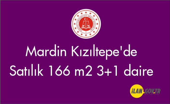 Mardin Kızıltepe'de 166 m² 3+1 daire Satılık