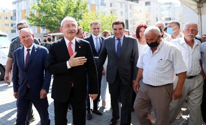 CHP Genel Başkanı Kılıçdaroğlu, Samsun'da balıkçılarla bir araya geldi: