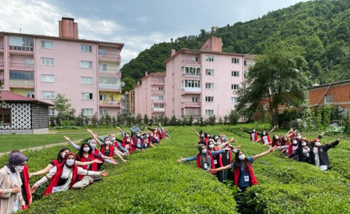 Farklı illerden Trabzon'a gelen öğrenciler çeşitli etkinliklere katıldı