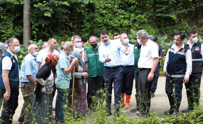 Rize'deki sel ve heyelanda hayatını kaybeden 2 kişinin cenazesi defnedildi